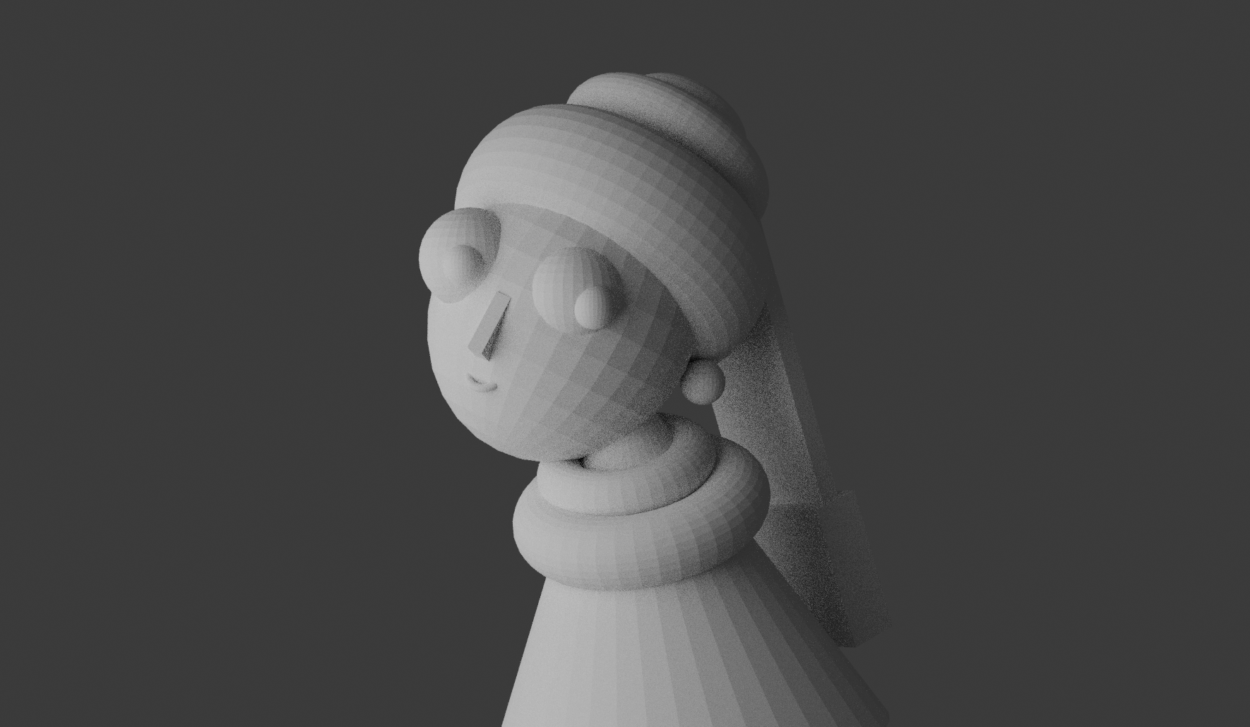 Adjusted lighting render